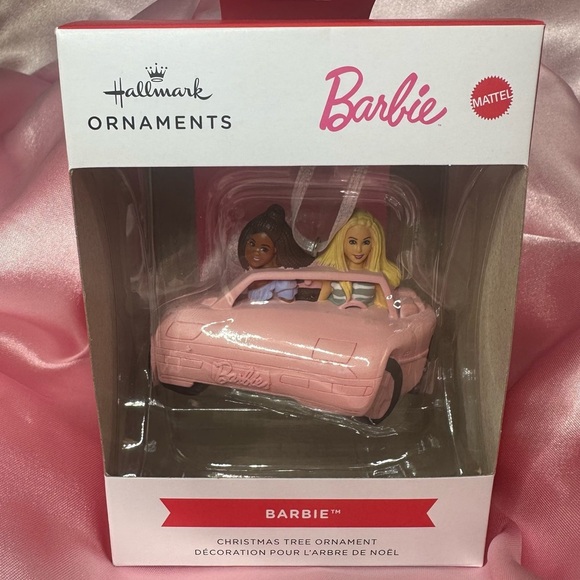 NEW Hallmark Barbie™ Pink Convertible Ornament – 2023 - Picture 2 of 7